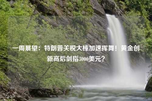 一周展望：特朗普关税大棒加速挥舞！黄金创新高后剑指3000美元？