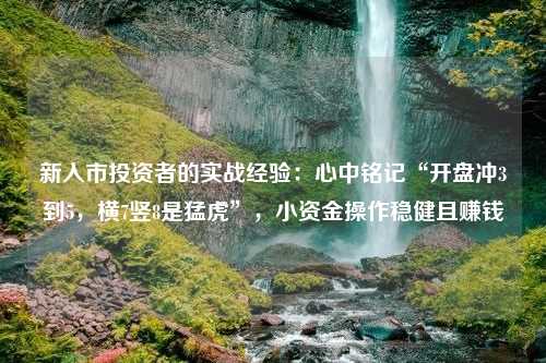 新入市投资者的实战经验：心中铭记“开盘冲3到5，横7竖8是猛虎”，小资金操作稳健且赚钱